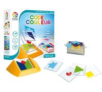 SmartGames - Codice Colore - Gioco di Riflessione - Riproduci l'immagine Strato per Strato - Libretto di 100 Sfide - 9 Colori - 1 giocatore - A partire dai 5 anni