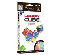 HAPPY HCE300 Expert Cardboard Box 3D Puzzle, Pack of 6, 6 Marble Colours = Blue,