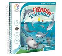 SmartGames - Flippin' Dolphins, Magnetic Puzzle Game with 48 Challenges, 7+ (PC)