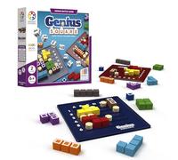 SmartGames Genius Square : Gioco di Logica - 62.208 Combinazioni - 6 Anni | Puzzle di Velocità - 62.208 Combinazioni - Per 1 o 2 Giocatori - Ragionamento Spaziale - Sfide con Dadi - Gioco Educativo