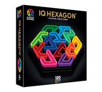 SmartGames - IQ Deluxe Hexagon, Puzzle Game con 120 Sfide, Età 14+