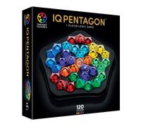 SmartGames - IQ Deluxe Pentagon, Puzzle Game with 120 Challenges, Ages 14+