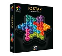 SmartGames IQ Deluxe Star - Star-Board Logic Puzzle with 120 Challenges Hexago