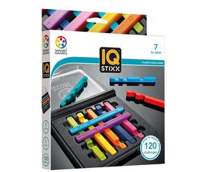 SmartGames IQ Stixx Gioco Di Logica / Enigma Età 7+ A Adulti 120 Sfide