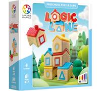 SmartGames - Logic Lane - Puzzle Game Educativo - Rompicapo - Sfide multilivello di logica e pensiero - 1 giocatore - Multilingue - SG 044