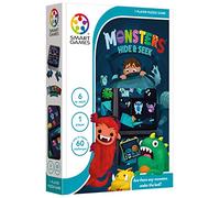 SmartGames - Monsters Hide & Seek, Puzzle Game with 60 Challenges, 6+ Years
