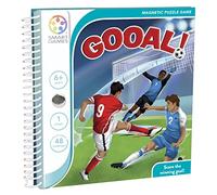 SmartGames - Gooal!, Magnetic Puzzle Game with 48 Challenges, 6+ Years