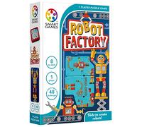 SmartGames - Robot Factory, Puzzle Game con 48 Sfide, 8+ Anni