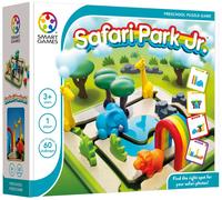 Smart Games - Gioco da tavolo Safari Park Jr - Solitario, 60 sfide - Età 3+