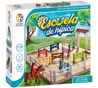 Smartgames - Scuola Di Equitazione | Giochi Da Tavolo Bambini 7 Anni o più | Puzzle Bambini | Giochi Per Bambini 80 Sfide | Regalo Bambino 7 Anni O Più