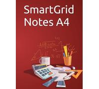 SmartGrid Notes A4: 110-Page Premium Cream Paper Notebook for Students, Math Lovers & Professionals | Ideal for Study, Office, Journaling & Global Planning