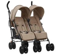 SMARTGROUPSTORE BD - Carrello per gemelli in acciaio grigio tortora