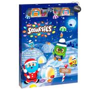 Smarties Calendario dell'Avvento Edizione con Cioccolato a Latte, Confetti Ripieni di Cioccolato e Figura Cava 193,9g con Portachiavi CAIYA®