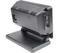 SmartiPi Touch Pro 2 - Custodia per display touchscreen ufficiale Raspberry Pi da 7", con ventola di raffreddamento e accesso per scheda Micro SD esterna (grande)