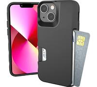 Smartish Custodia a portafoglio per iPhone 13 Mini - Wallet Slayer Vol. 1 [sottile + protettiva] porta carte di credito - Black Tie Affair