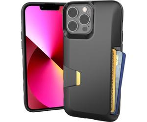 Smartish® Custodia a portafoglio per iPhone 13 Pro Max, custodia a portafoglio Slayer Vol. 1, sottile e protettiva, con porta carte di credito, custodia per carte di credito, compatibile con Apple