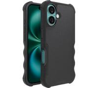 Smartish® Custodia magnetica protettiva per iPhone 16 - Gripzilla compatibile con MagSafe [robusta e resistente] custodia sottile corazzata con protezione testata per Apple iPhone 16 - Black Tie