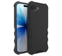 Smartish® Custodia protettiva MagSafe per iPhone 16e - Gripzilla [robusta e resistente] custodia magnetica resistente corazzata sottile con protezione testata per Apple iPhone 16e 2025 - Black Tie