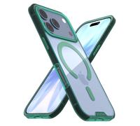 Smartish Custodia trasparente MagSafe per iPhone 17 Pro - Gripmunk custodia magnetica sottile [leggera e protettiva] anti-ingiallimento sottile cover trasparente per Apple iPhone 17 Pro - verde chiaro