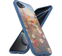 Smartish® Gripmunk - Custodia magnetica compatibile con MagSafe, per iPhone 16e, leggera e protettiva, cover sottile e leggera con grip, fodera in microfibra, per Apple iPhone 16e 2025, motivo: