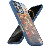 Smartish® Gripmunk - Custodia magnetica per iPhone 16 Pro, compatibile con MagSafe, leggera e protettiva, cover sottile e leggera con grip, fodera in microfibra, per Apple iPhone 16 Pro, motivo: