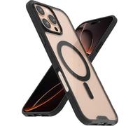 Smartish® Gripmunk - Custodia magnetica per iPhone 16 Pro Max, compatibile con MagSafe, leggera e protettiva, cover sottile e leggera con grip, fodera in microfibra, per Apple iPhone 16 Pro Max,