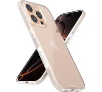 Smartish® Gripmunk - Custodia trasparente per iPhone 16 Pro, leggera e protettiva, ultrasottile con grip, sottoposta a test di caduta, per Apple iPhone 16 Pro, motivo: Clearly Clear