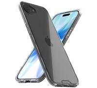 Smartish® Gripmunk - Custodia trasparente per iPhone 16e, leggera e protettiva, ultrasottile con grip, sottoposta a test di caduta, per Apple iPhone 16e, motivo: Clearly Clear