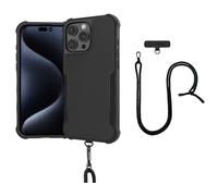 Smartish iPhone 16 Pro Max MagSafe Case with Crossbody Lanyard Strap - Gripzilla - [Slim + Protective] Magnetic Armor Case with Universal Detachable S
