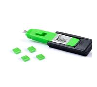 SmartKeeper Lucchetti per porta USB-B UL04PKGN Pack 4 con 1 chiave Mini Verde