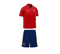 smartketing Babykit per Bambini Replica della Prima Squadra Spagnola di Calcio nel Mondo 2022 Unisex-Bimbi 0-24, Rosso Blu, 14