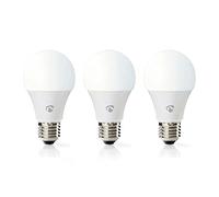 SmartLife LED Bulb | Wi-Fi | E27 | 806 lm | 9 W | Warm to Cool White | 2700 - 6500 K AndroidT / IOS | Lampadina | 3 pz.