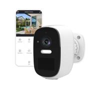 SmartLife Telecamera per esterni | Wi-Fi | Riflettore | 4MP Quad HD 1440p / 2560x1440 | IP66 | Mas. durata della batteria: 10 Mesi | Cloud Storage (opzionale) / microSD (non inclusa) | 5 V DC | Con se
