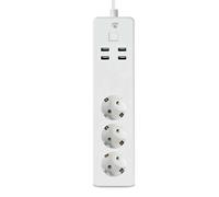 SmartLife Wi-Fi Connected Power Strip 3 uscite 16A 3680W con porte USB 1,8m