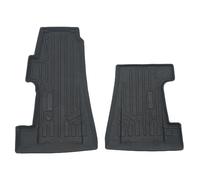 SMARTLINER Set di tappetini per auto in gomma robusta per tutte le condizioni atmosferiche, su misura, neri, 1a fila, compatibili con Polaris Slingshot 2017-2023