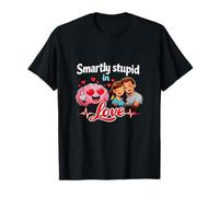 Smartly Stupid in Love Coppie Una cellula cerebrale Maglietta