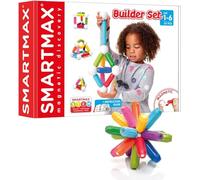 SMARTMAX Builder Set : Costruzioni Magnetiche - 20 Pezzi - Bambini 1 Anno | Gioco Educativo Prima Infanzia - Barre e Sfere Magnetiche - Motricità Fine e Creatività - Compatibile con la Gamma SmartMax