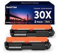SMARTOMI 30X CF230X Toner compatibile per HP 30X (2-Nero) | Compatible per HP Pro M203d M203dn M203dw MFP M227fdn M227fdw M227sdn stampante