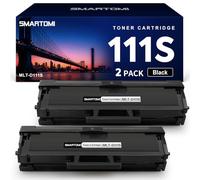SMARTOMI MLT-D111S MLT-D111L Compatibili Toner per Samsung D111S D111L 111S 111L per Xpress SL M2026W M2026 M2070FW M2070 M2070W M2070F M2020 M2020W M2021 M2021W M2071 M2071W M2078W (Nero, 2-Pack)