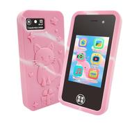 Smartp hone per bambini,regalo di Natale per compleanno per ragazze dai 3 ai 10 anni, giocattoli per bambini,telefono cellulare, touchscreen da 3 pollici,con doppia fotocamera,gioco,lettore,16BG