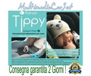 SmartPad Tippy Dispositivo Anti Abbandono Digicom 8E4610 Bimbi Seggiolino Auto