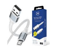 Smartphone 3MK Cavo Da Micro Usb A A Micro Usb 3Mk, 1 M, Qc 3.0, 12 W, 5 V, 2,4 A Per La Ricarica Di Telefoni.
