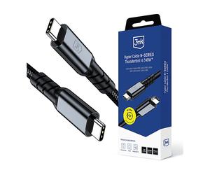 Smartphone 3MK Cavo Hyper Cable 3Mk Serie N Da 1 M Per Usb-C 240 W 40 Gb/S Thunderbolt 4 Per Alimentazione
