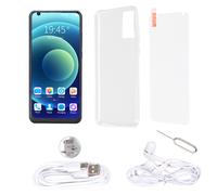 Smartphone ad alta risoluzione, sbloccato, schermo HD da 6,7 pollici, doppia SIM, memoria espandibile, banda globale 5G, batteria a lunga durata,