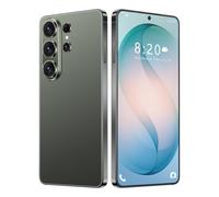 Smartphone Adventure per S26 Ultra, cellulare originale Incell HD Punch Screen da 7,3 pollici, 8000 mAh, doppia SIM, sblocco tramite impronta digitale facciale, GPS, senza SIM,Green-1TB