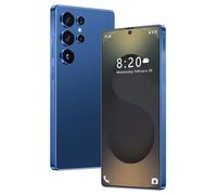 Smartphone Android S25 Ultra (penna integrata), 16 GB 1 TB, batteria da 8000 mAh, telefoni cellulari da 7,3" senza contratto, sblocco con impronta digitale facciale, GPS,Dark Blue-1TB