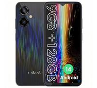 Smartphone Android Sbloccati D5 Gaming Phone Processore 8-core da 1,6 GHz IPS da 6,52 pollici, 5000 mAh, 6 GB di RAM 128 GB di ROM espandibile fino a 1 TB, 13 MP + 5 MP, GPS, Type-C, WiFi, BT5.0,Nero