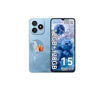 Smartphone BLACKVIEW WAVE 9C, 6.56" HD, Telefono Portatile Economico, 12Go RAM + 128Go ROM // 2To TF, Android 15, 5000mAh, 13MP + 8MP, 4G, Blu