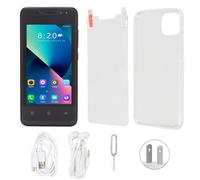Smartphone con display Full View, GSM sbloccato, processore Quad Core, Android 11, 8 GB di ROM, Dual SIM, radio FM, batteria rimovibile, versione
