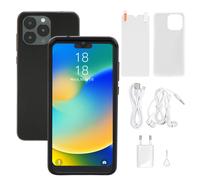 Smartphone con display HD, funzione di sblocco tramite riconoscimento facciale, Android sbloccato, 6,1 pollici, batteria da 4000 mAh, gestione